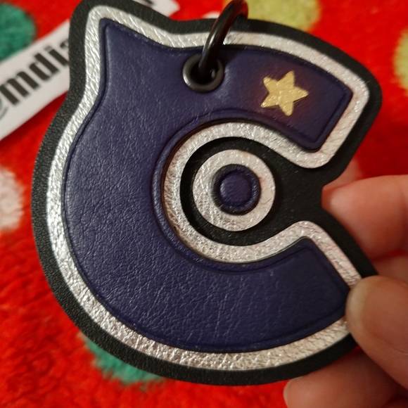 ๐ Coach C Patch Bag Charm/Keychain - Picture 3 of 4